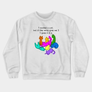 Cats Crewneck Sweatshirt